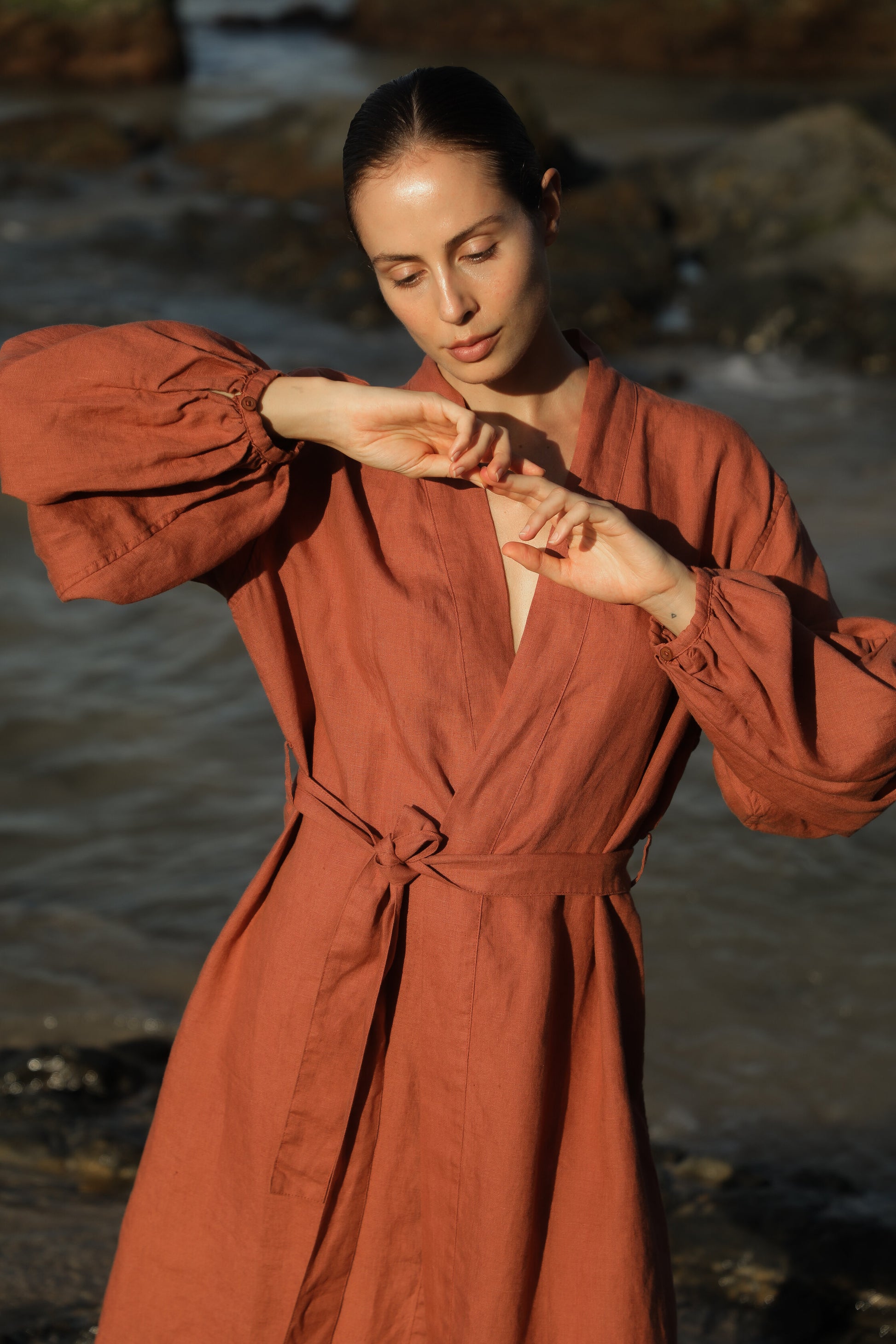 Sukho Robe | Sienna